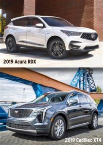 Comparing 2019 Acura RDX with Cadillac XT4